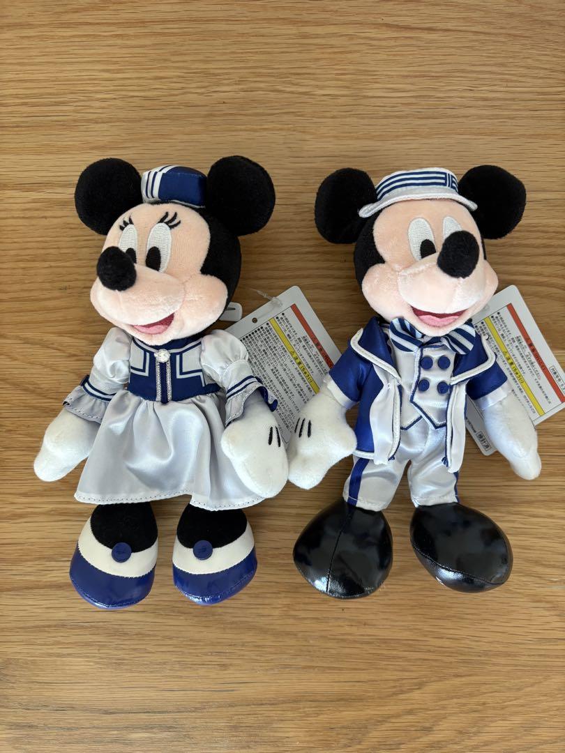 【タグ付き】アンバサダーホテル ぬいぐるみバッジ ミッキー ミニー ミッキー ミニー ディズニー アンバサダーホテル ぬいぐるみ