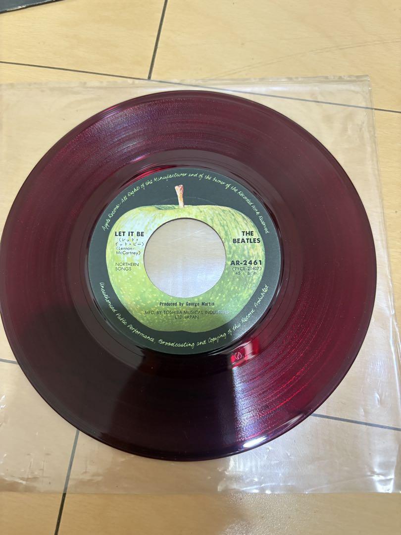 赤盤　AR-2461 ビートルズ　レットイットビー　LET IT BE レコード