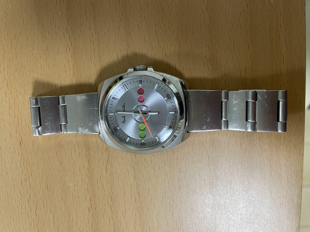 Paul Smith シルバー腕時計
