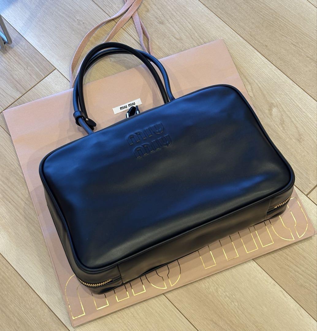 アウトレット 価格 通販ファッション - miumiu レザー ボー