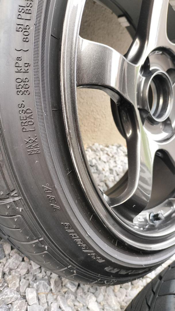 RAYS TE37SONIC 15インチホイールセット