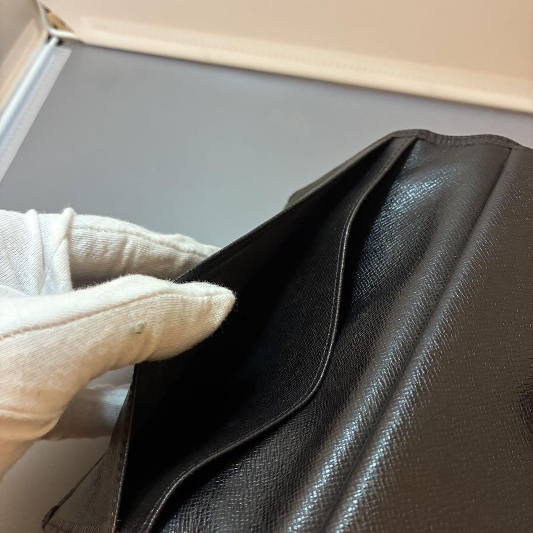 ✨極美品✨ルイヴィトン エピ コンチネンタル ヴィエノワ がま口 財布 黒