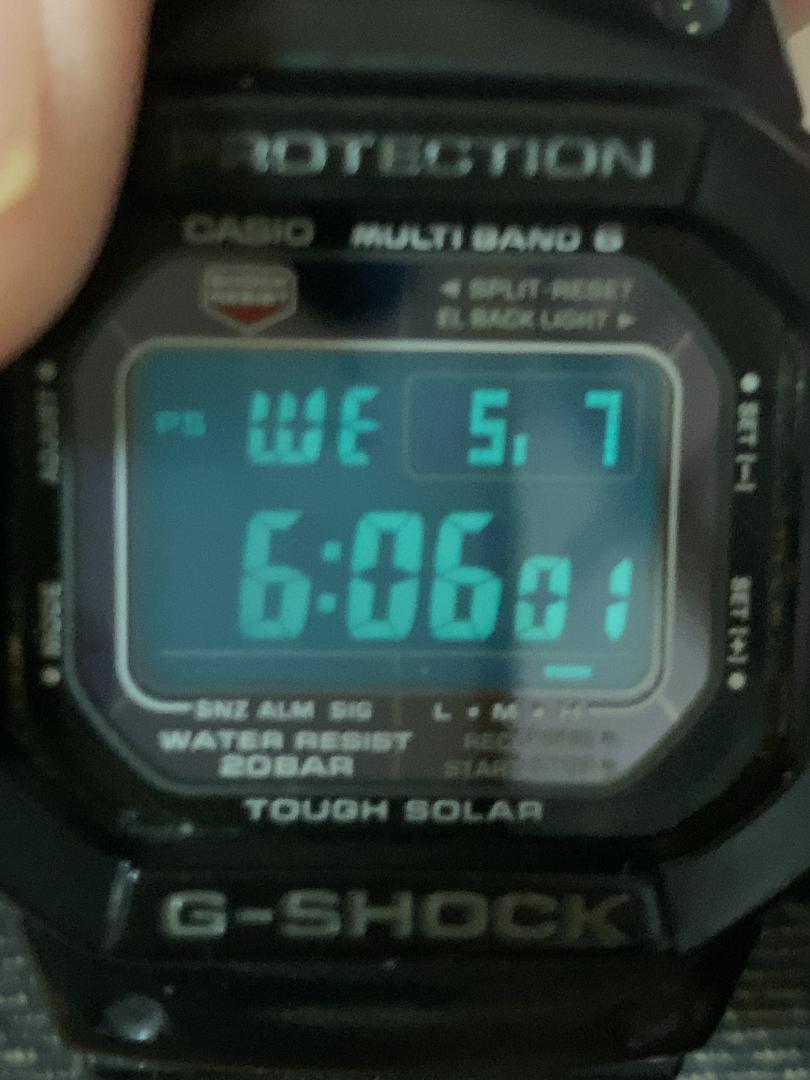 に*分様 ★CASIO G-SHOCK GW-M5610 電池交換済み