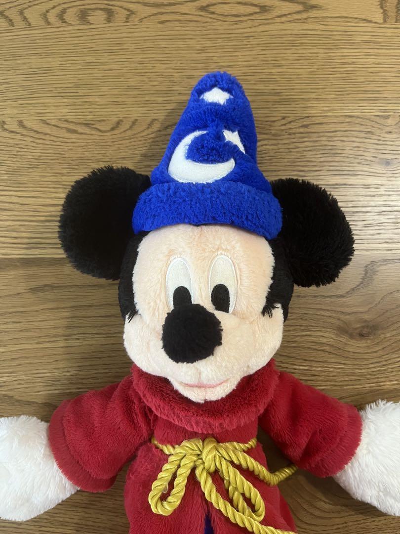 【美品】ミッキー ディズニー フラッフィープラッシー　ぬいぐるみ