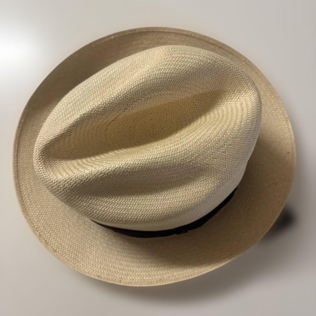Borsalino ♠︎ アイボリー フェドラハット（59）