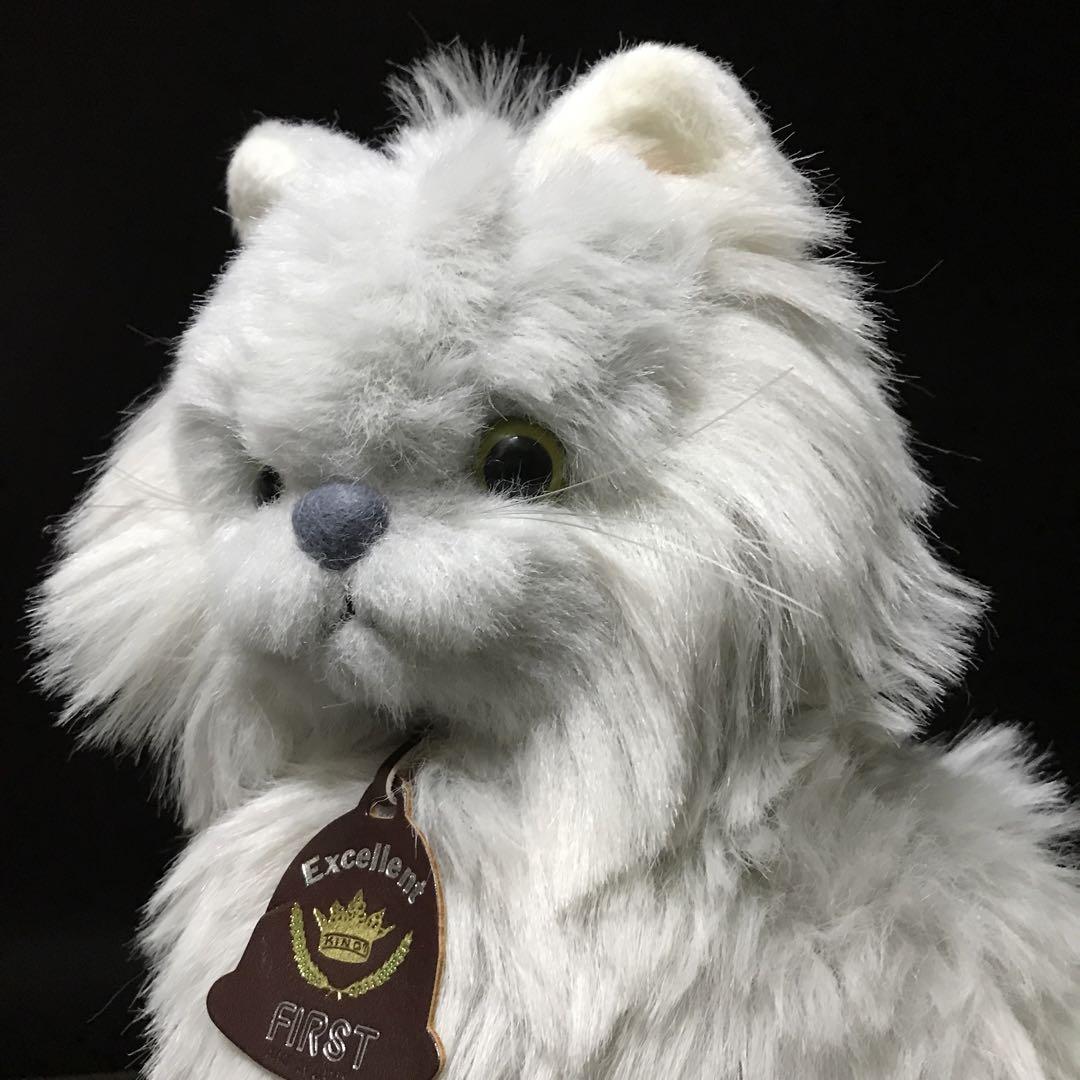 ぬいぐるみ　猫　ペルシャ猫　Excellent FIRST 日本製　美品❣️