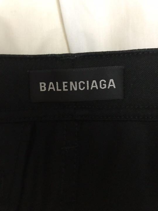 バレンシアガ BALENCIAGA ブラック カーゴ パンツ