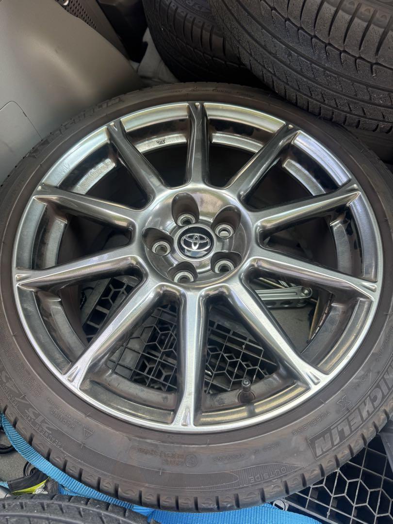 トヨタ86後期　純正アルミホイール　ZN6 ZC6