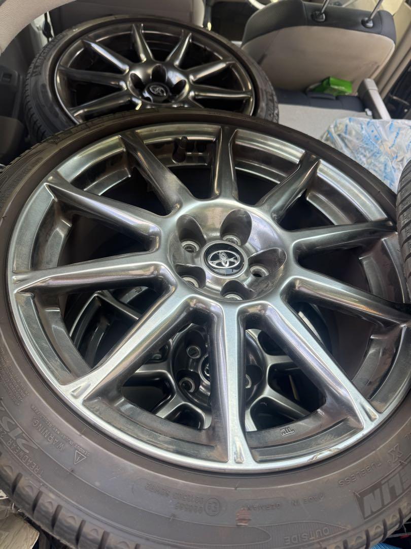 トヨタ86後期　純正アルミホイール　ZN6 ZC6