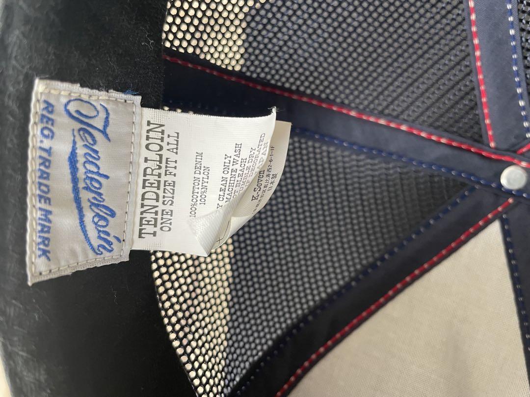 テンダーロイン　　DENIM デニムメッシュトラッカーキャップ