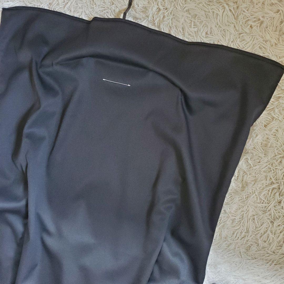 ホットプレート セール MM6 美品 MaisonMargiela 黒 18ss ノースリーブワンピース ワンピース