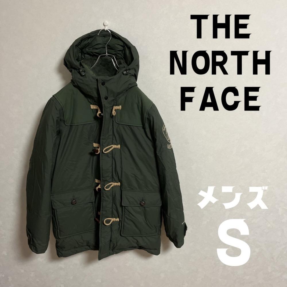 THE NORTH FACE ダッフルコート グリーン メンズ S-