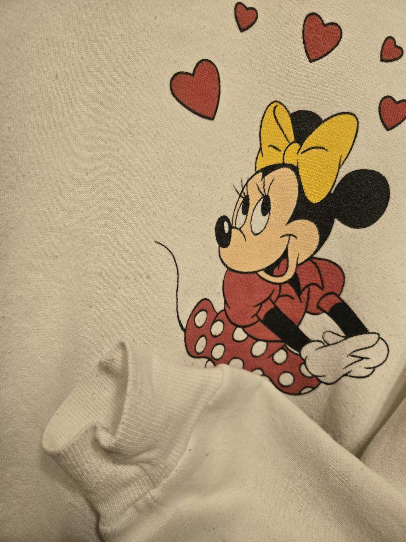 80S VINTAGE DISNEY オールド ディズニー ミニー スウェット