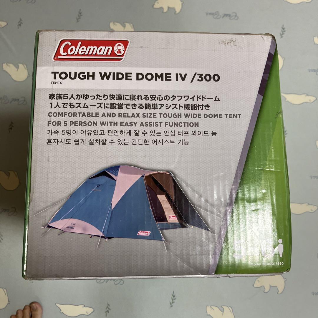 未使用品⭐︎Coleman タフワイドドーム IV 300