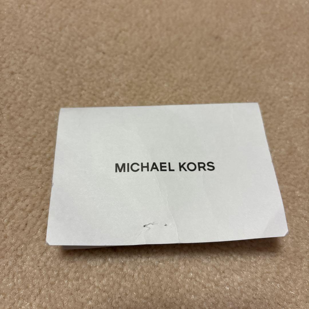 MICHAEL KORS 紫色レザー トートバッグ