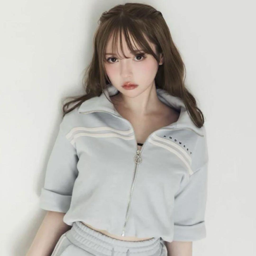 トップス andmary Ami line tops ANDMARY】Ami line tops
