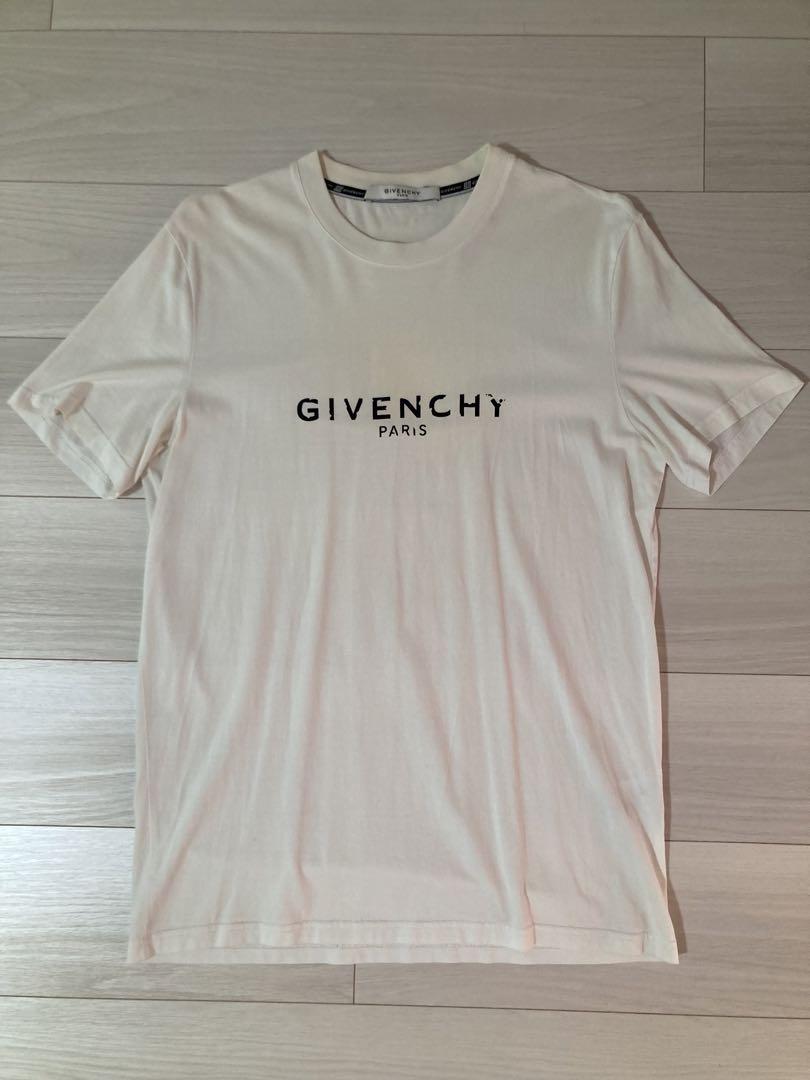 Givenchy ジバンシー Tシャツ ロゴ 4G S サイズ ホワイト