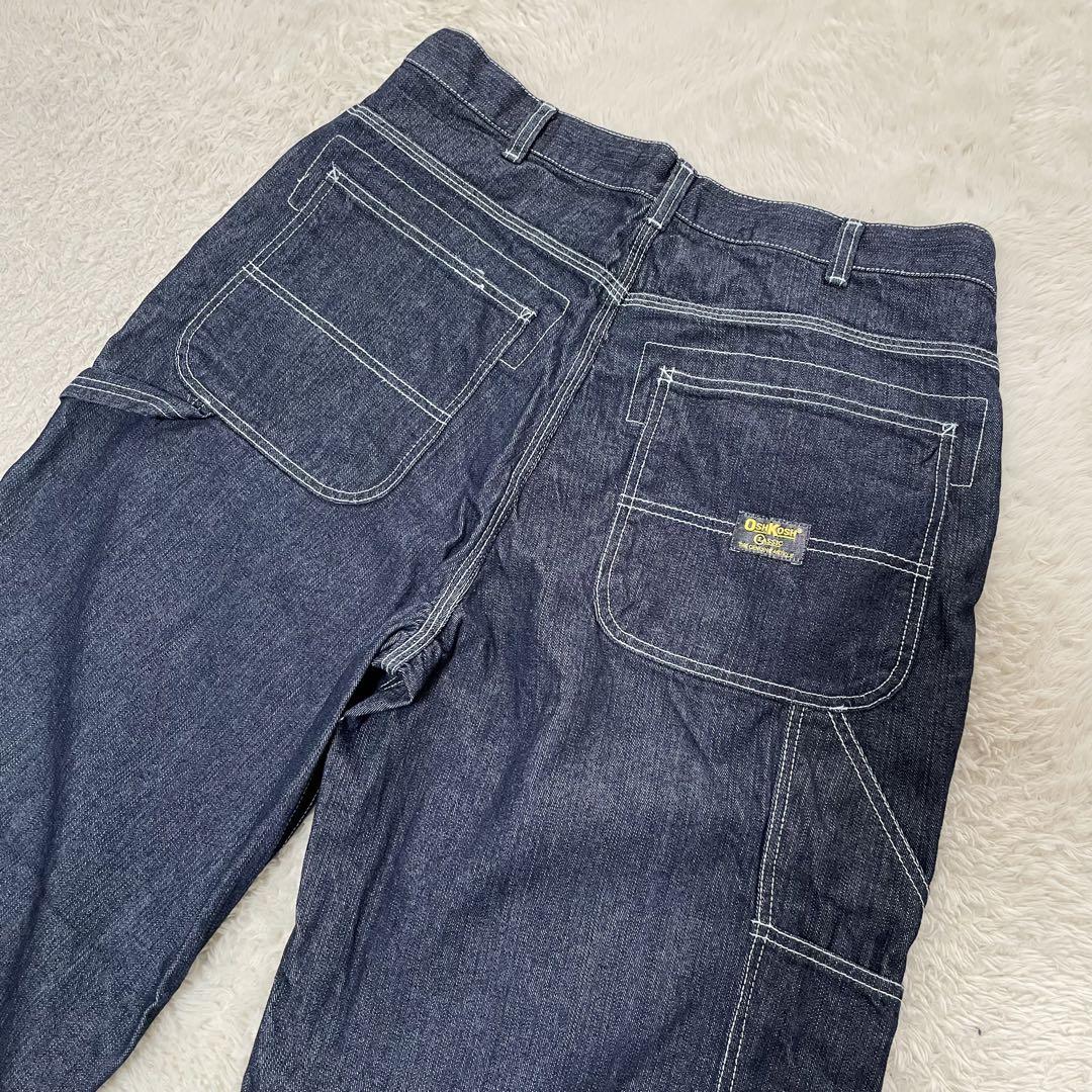 OSH KOSH オシュコシュデニムカーゴパンツペインターパンツワークパンツXL