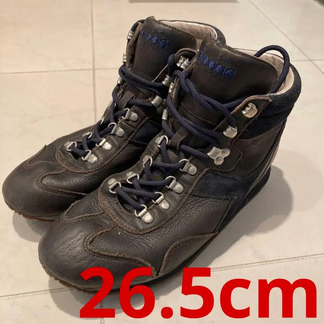 diadora HERITAGE EQUIPEレザーハイカットスニーカー26.5