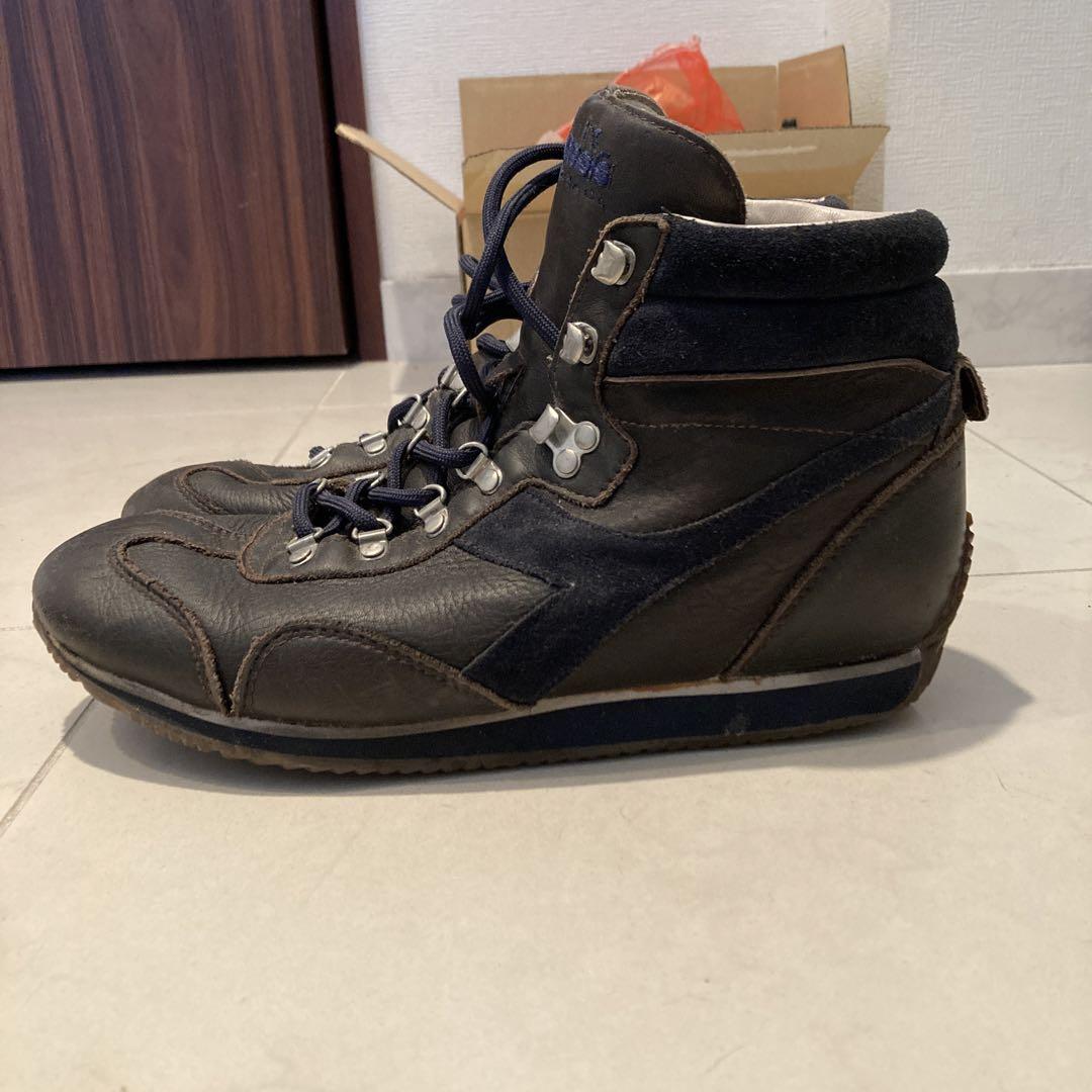 diadora HERITAGE EQUIPEレザーハイカットスニーカー26.5