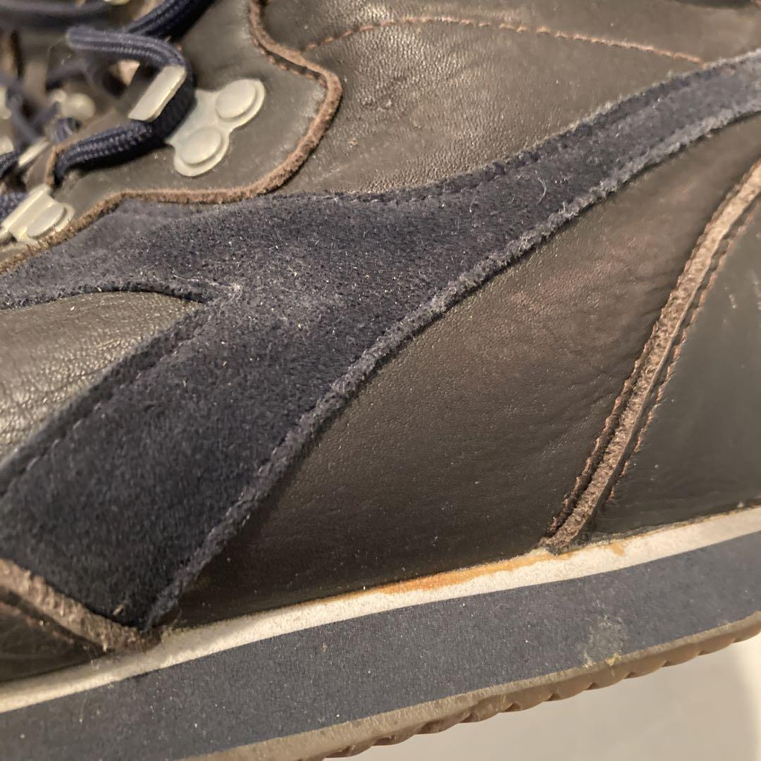 diadora HERITAGE EQUIPEレザーハイカットスニーカー26.5