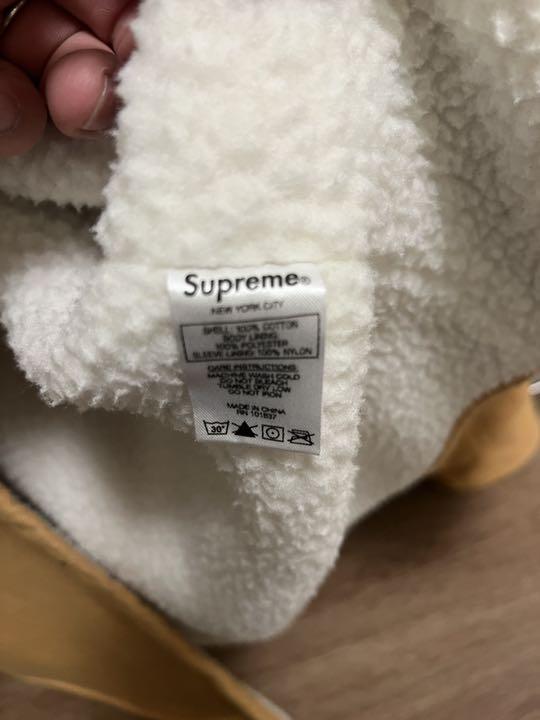 れなし Supreme sherpa lined denim shirts L0sAF-m23592651807 ╓はありませ