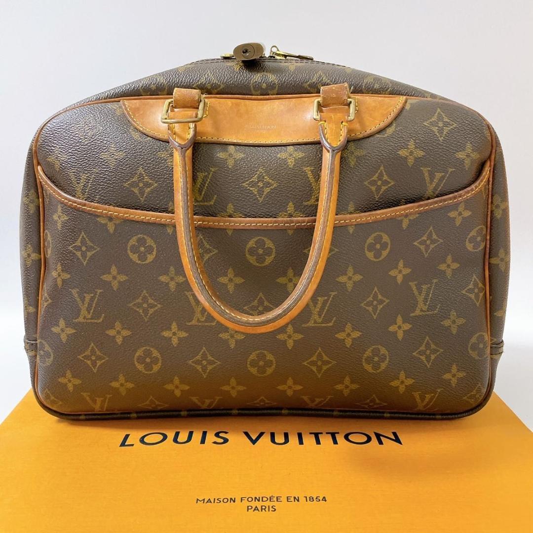 LOUISVUITTON ルイヴィトン モノグラム ドーヴィル ボウリングバッグ 画像1