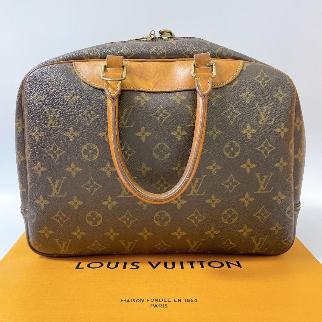 LOUISVUITTON ルイヴィトン モノグラム ドーヴィル ボウリングバッグ 画像3