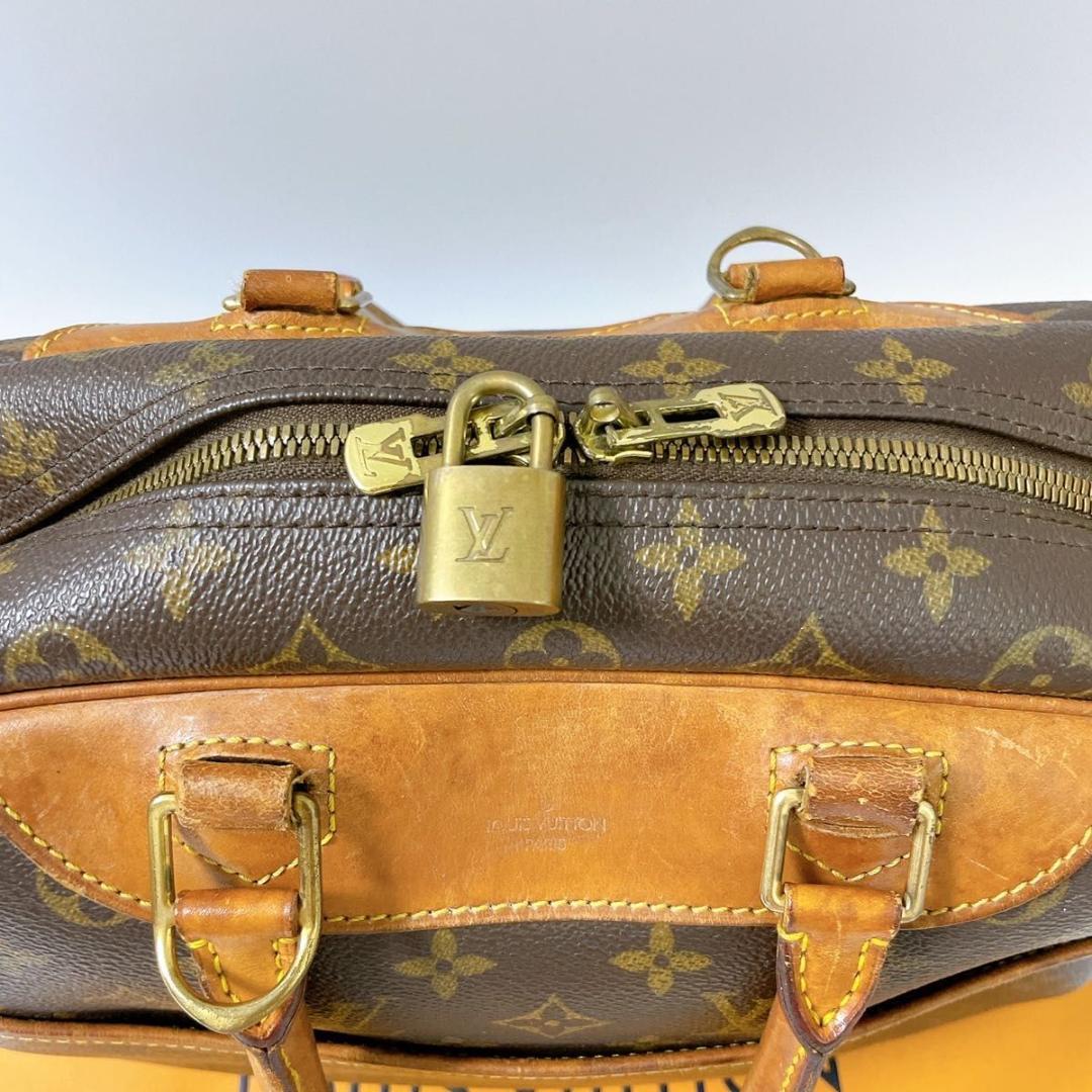 LOUISVUITTON ルイヴィトン モノグラム ドーヴィル ボウリングバッグ 画像6