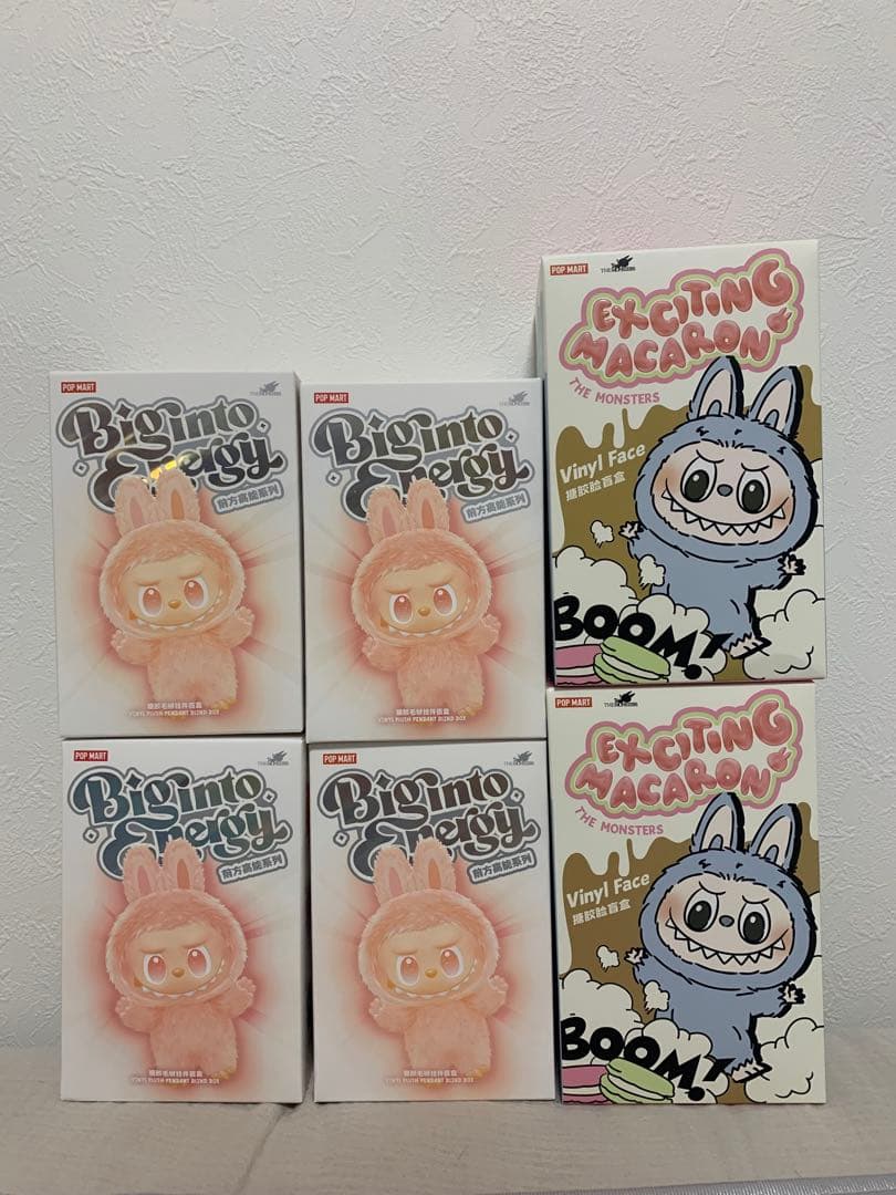 【正規品・未開封】 LABUBU らぶぶ　未開封　ぬいぐるみ　6箱