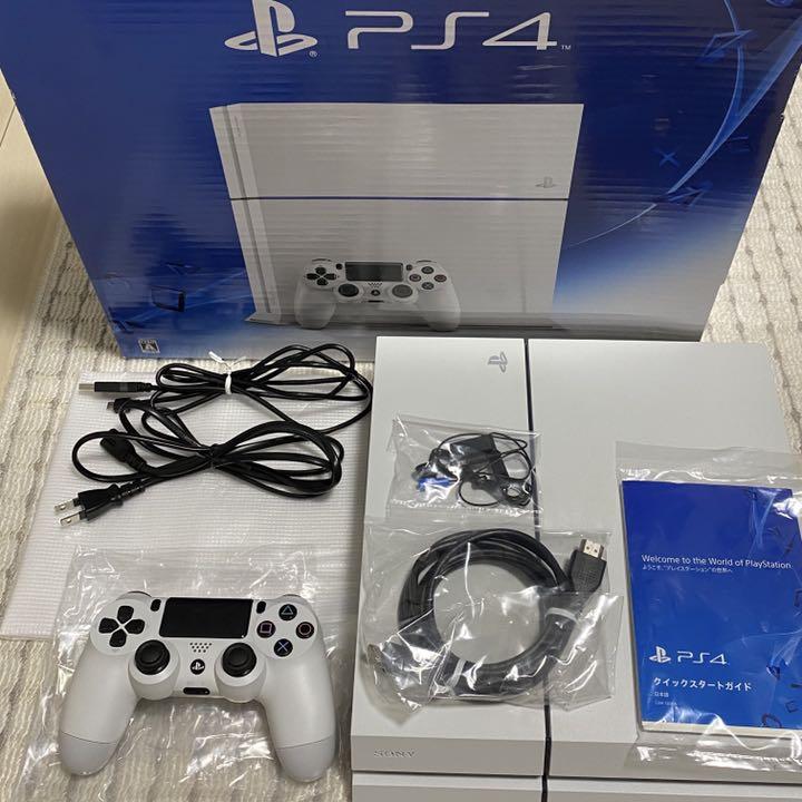 最新の激安 ps4 本体 ホワイト - 家庭用ゲーム本体