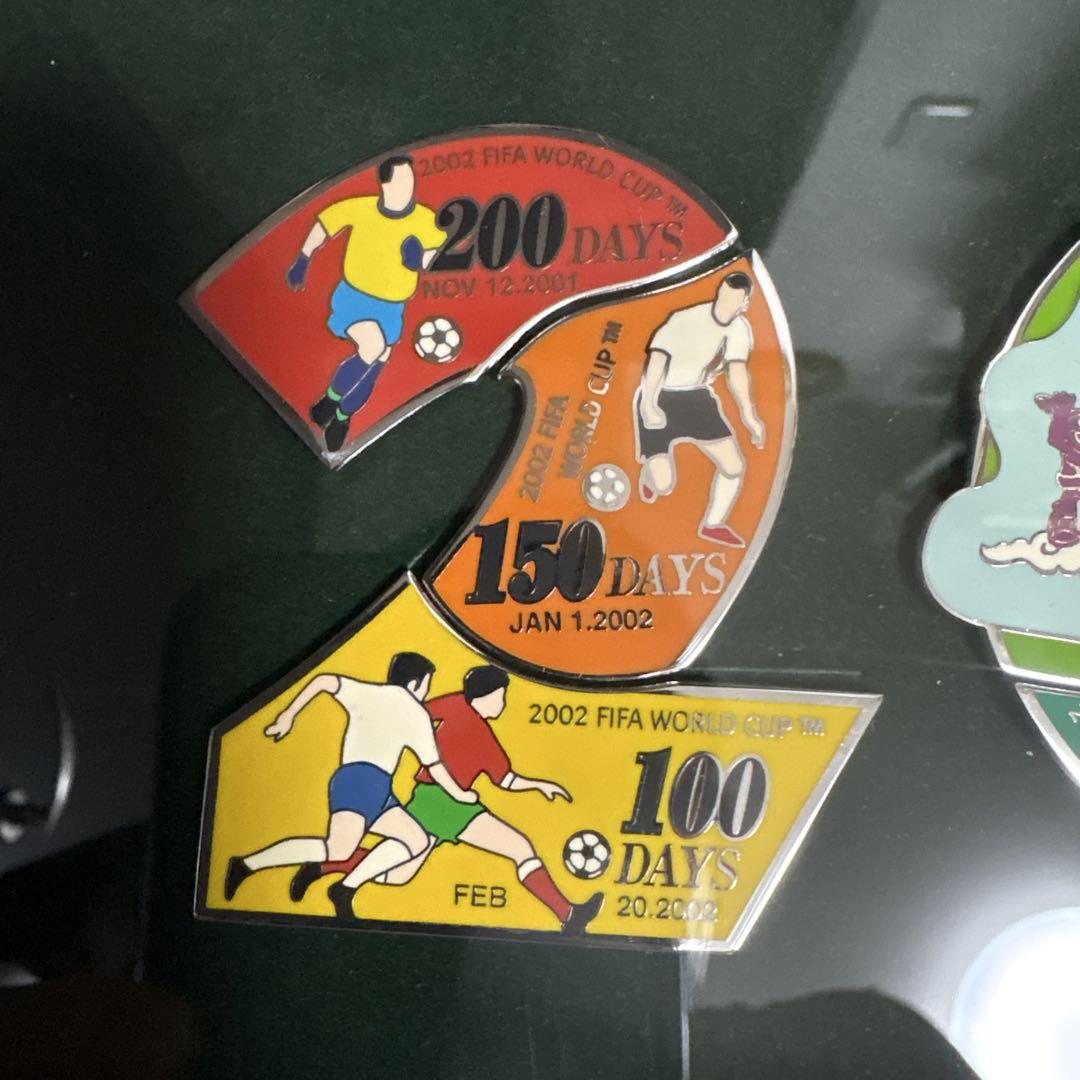 FIFA 日韓ワールドカップ 2002カウントダウンピンバッジ