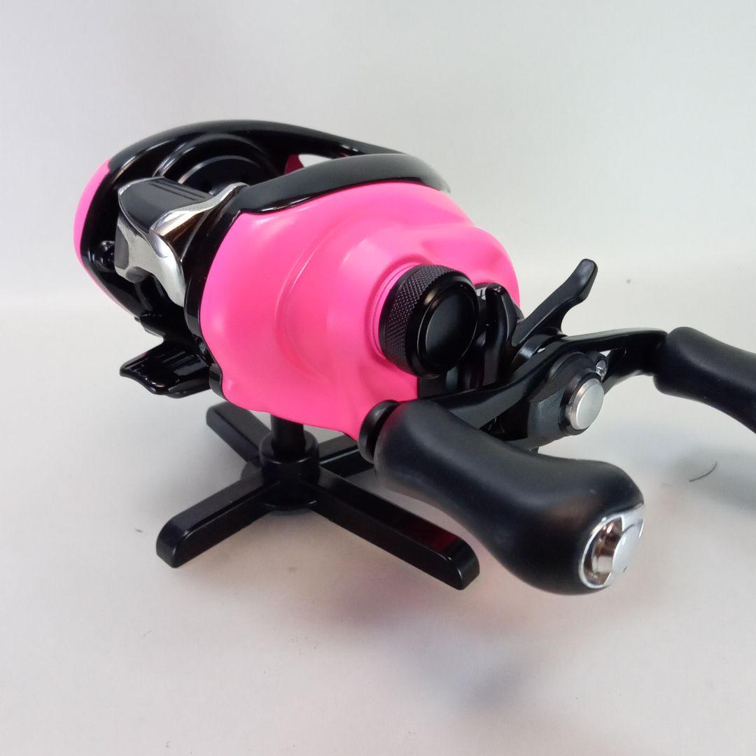 人気新品入荷 16メタニウムmgl 蛍光ピンクカスタムペイント オーバーホール リール Labelians Fr
