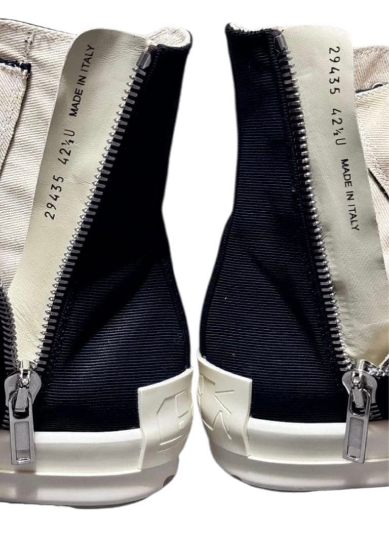 【リックオウエンス】RICK OWENS DRKSHDW42.5スニーカー 【リックオウエンス】RICK OWENS DRKSHDW42.5スニーカー