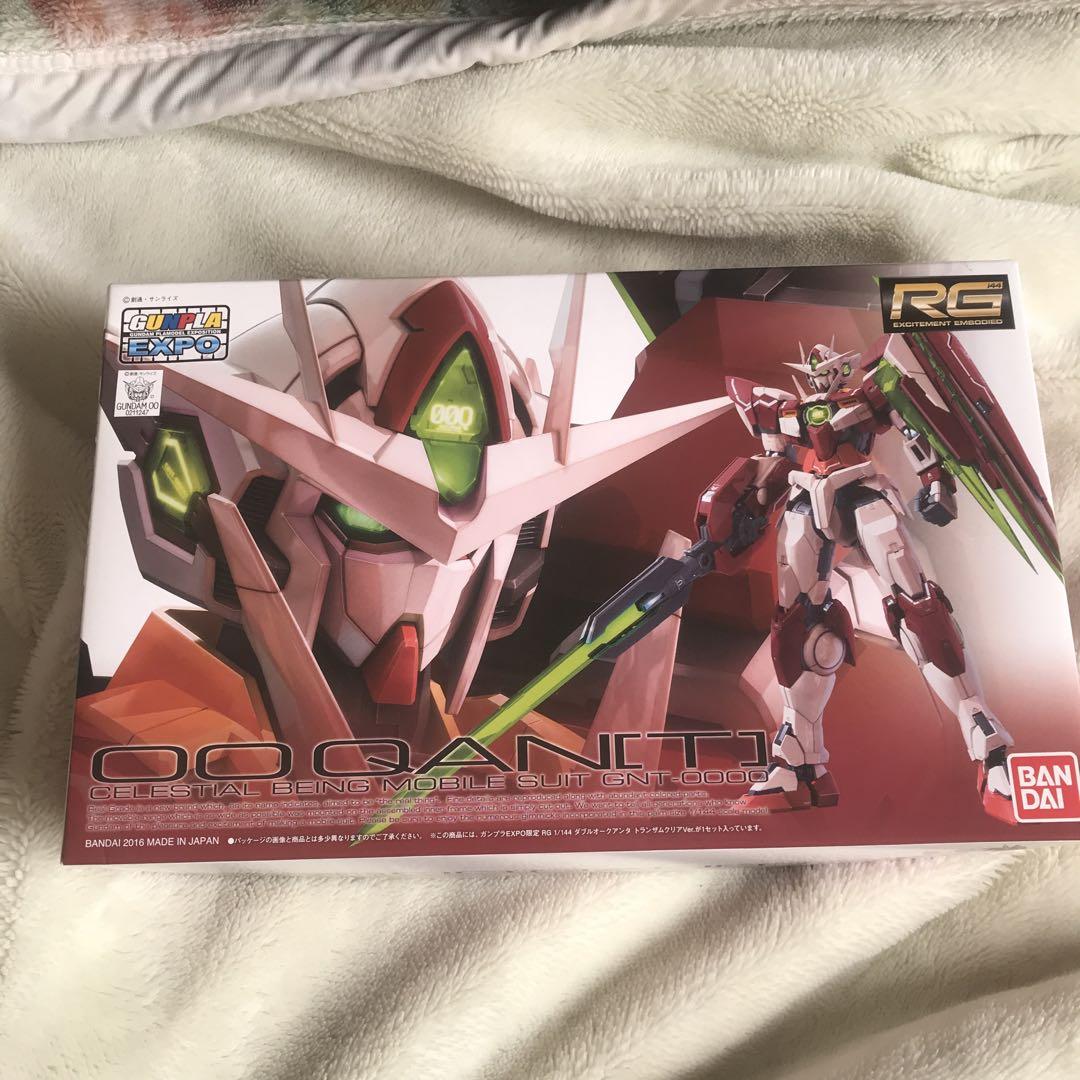Amazon | RG 1/144 ダブルオークアンタ トランザムクリアVer