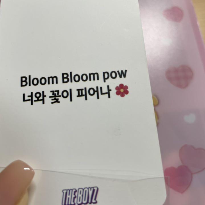 THE BOYZ ドボイズ　bloom bloom サノク　ニュー　トレカ　レア THE BOYZ ドボイズ bloom bloom サノク ニュー トレカ レア