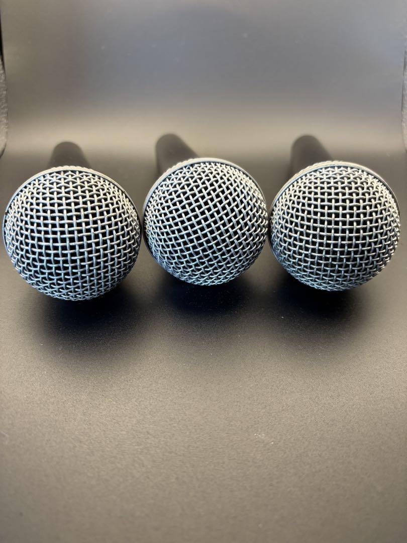 SHURE PG58 ダイナミックマイク 3本セット