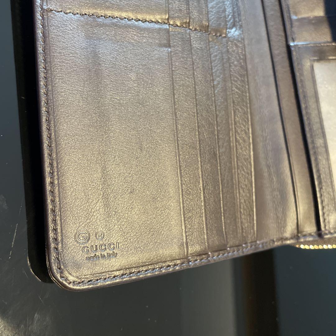 GUCCI　wallet　グッチ財布　ラウンドファスナー