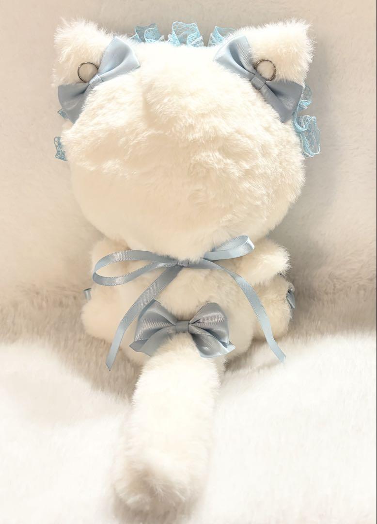 ぬい服　着ぐるみ　おすわり　ねこ　23 着ぐるみ ぬい服 おすわり ねこ 10cm サイズ ブラック - メルカリ