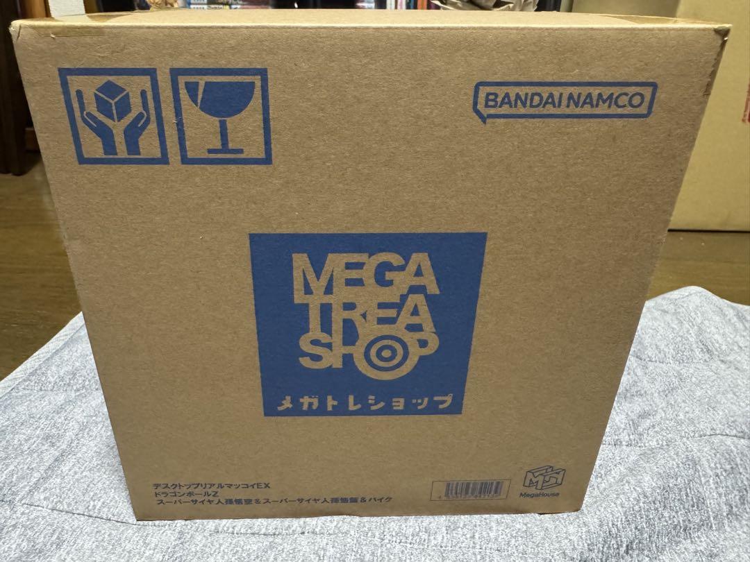 新品未開封 デスクトップリアルマッコイドラゴンボールZ 孫悟空＆孫悟飯＆バイク