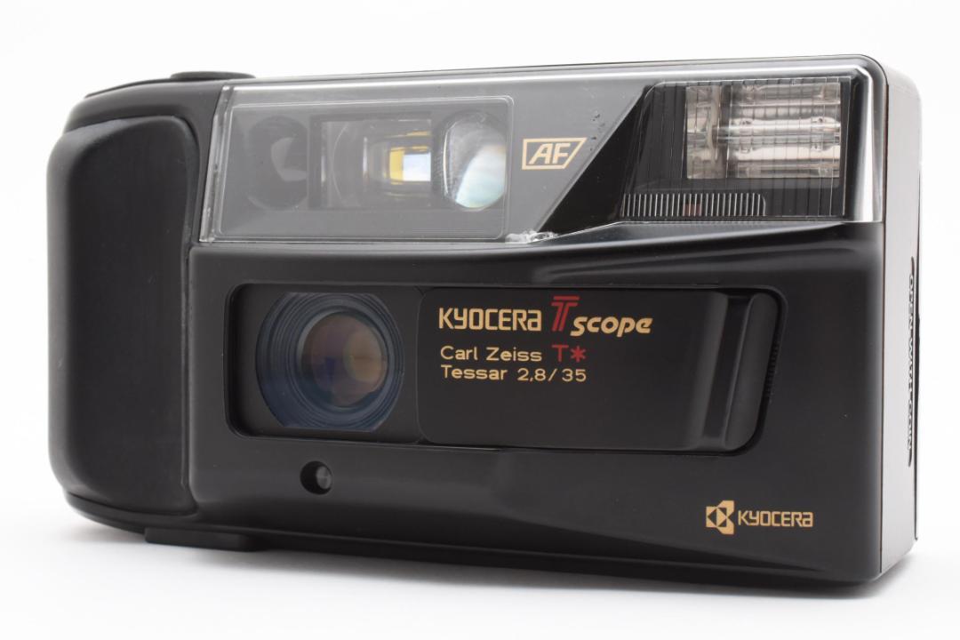 美品 KYOCERA T scope Carl Zeiss フィルムカメラ