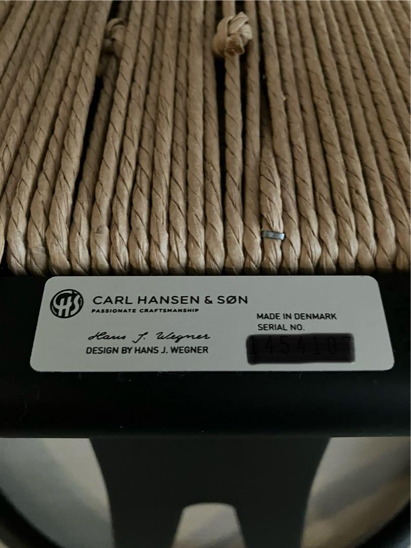 【正規品】Yチェア CH24 SOFT ブラック SH45cm