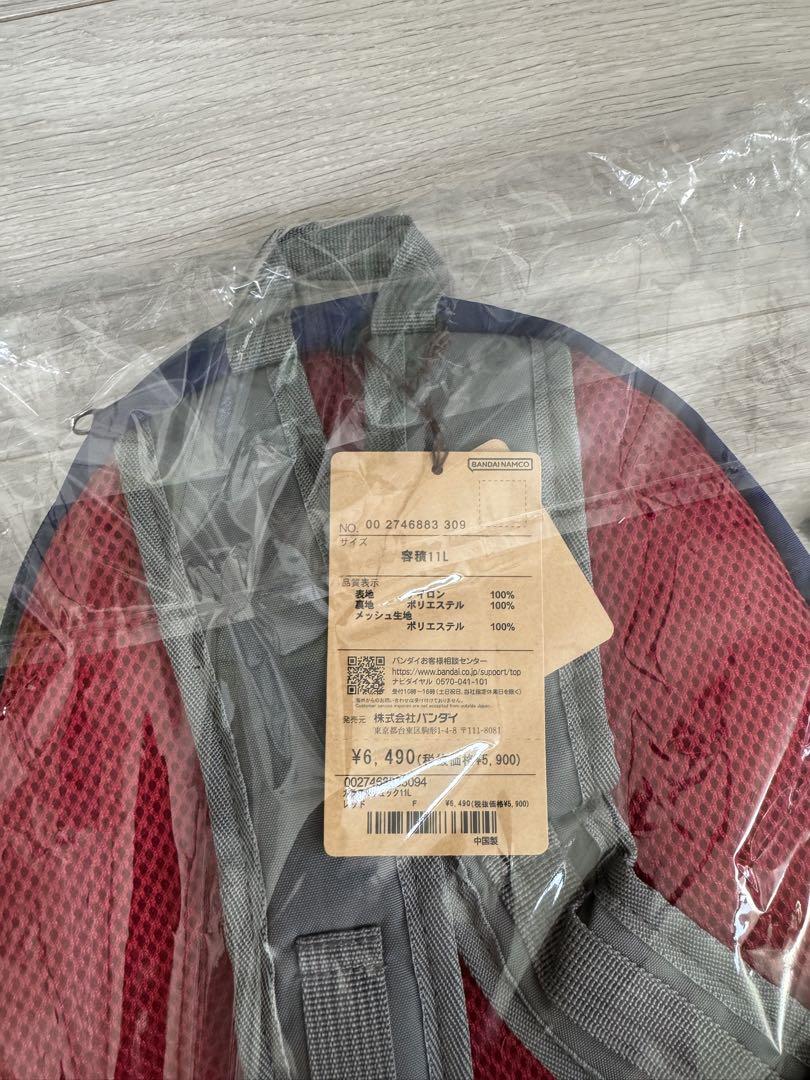 新品未使用 アンパンマンキッズコレクション カラフルリュック 11L