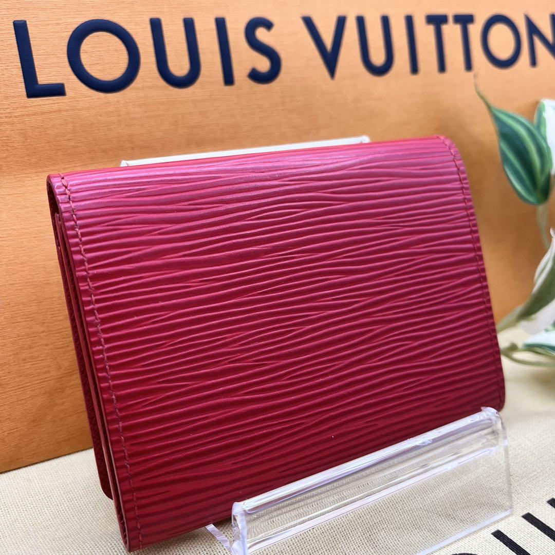 極美品⭐️ルイヴィトン エピ アンヴェロップ カルト ドゥ ヴィジット 名刺入れ