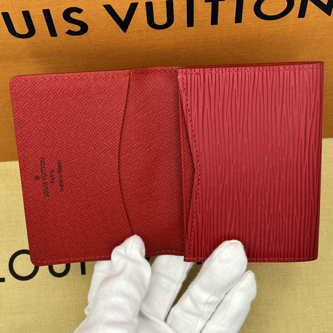 極美品⭐️ルイヴィトン エピ アンヴェロップ カルト ドゥ ヴィジット 名刺入れ
