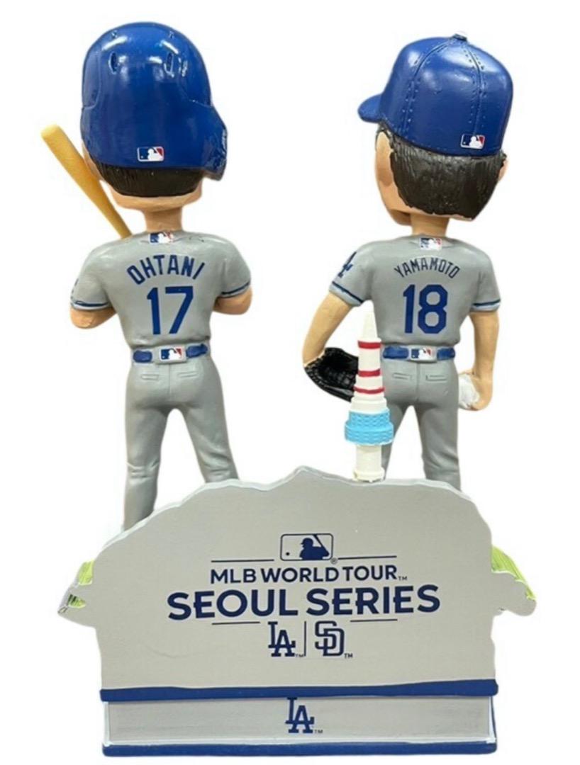 限定 韓国開幕戦ボブルヘッド 大谷翔平 山本由伸 ドジャース 公式 ソウル