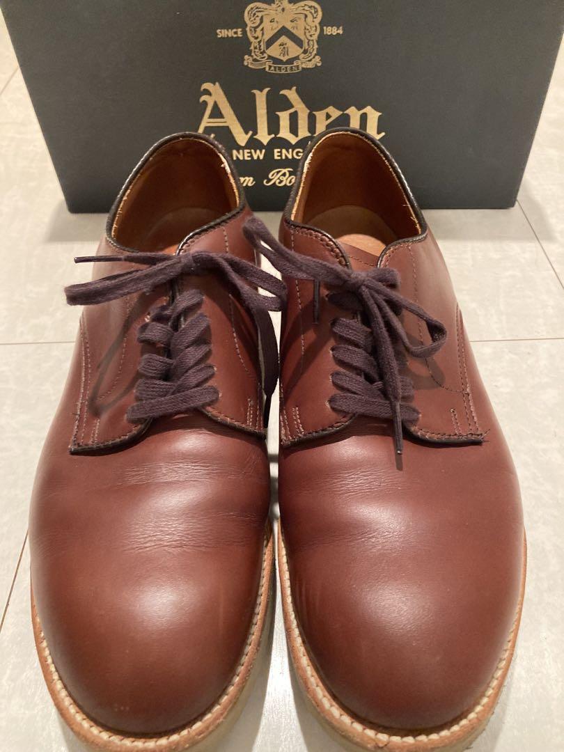 【極美品】Alden ブラウン カーフ　ミリタリーラスト　7D