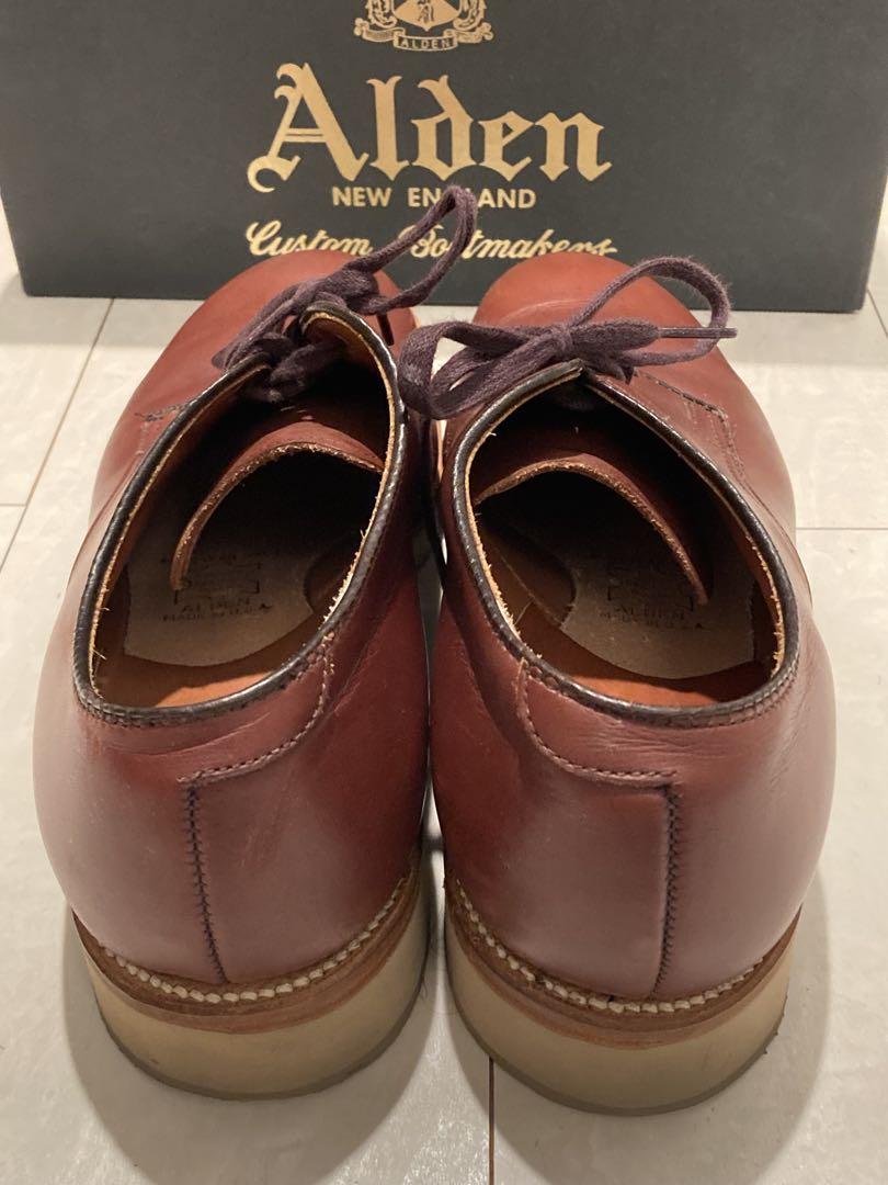 【極美品】Alden ブラウン カーフ　ミリタリーラスト　7D