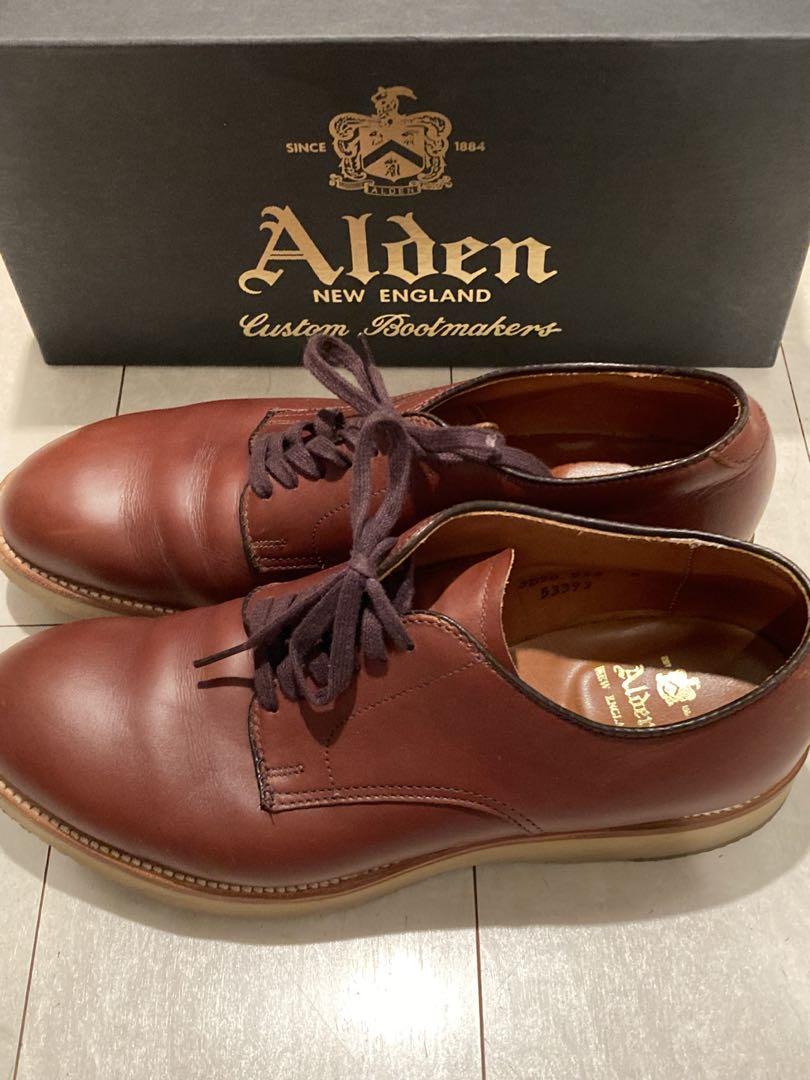 【極美品】Alden ブラウン カーフ　ミリタリーラスト　7D