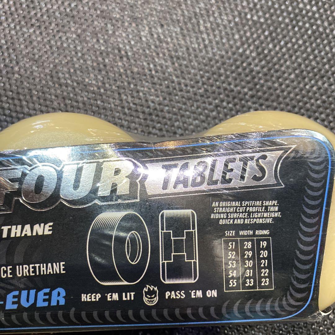 スケートボード Spitfire Formula Four Tablets 99D54mm